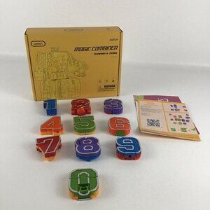 Lydaz Magic Combiner Transform & Combine Number Transforming Robots 2020